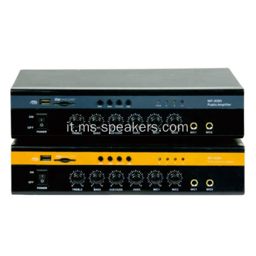 Pre-amplificatore da 80W con scheda USB/SD per il sistema audio